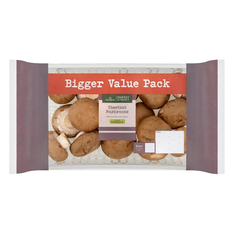 Family Pack Chestnut Mushrooms 570g