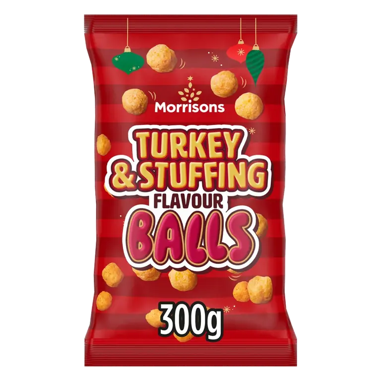 Festive Edition Turkey & Stuffing Flavour Balls 300g