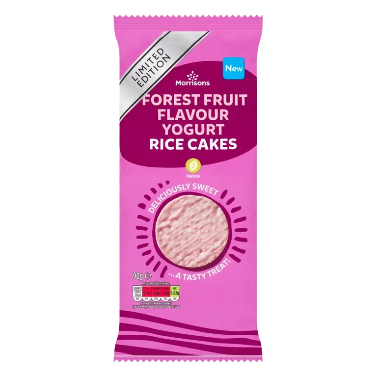 Forest Fruits & Yogurt Rice Cakes