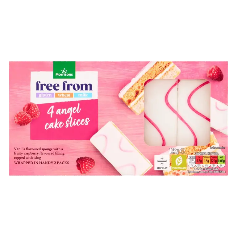Free From Angel Cake Slices