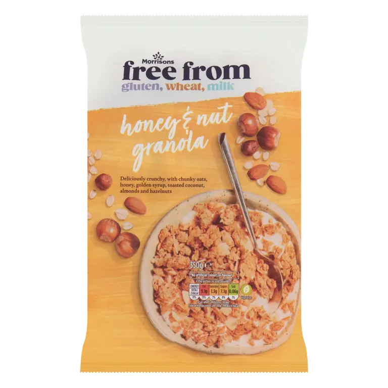 Free From Gluten Honey & Nut Granola 350g