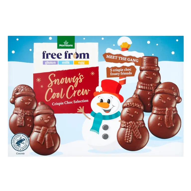 Snowy's Cool Crew Crispie Choc Selection 120g