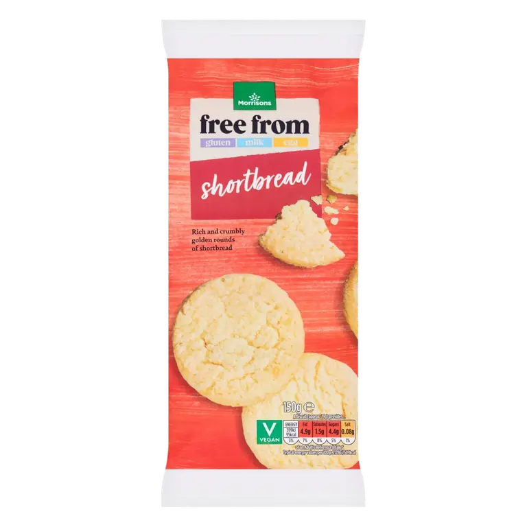 Free From Vegan Scottish Shortbread