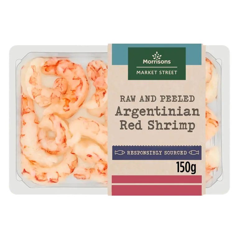 Frozen Raw Peeled Argentinian Red Shrimp