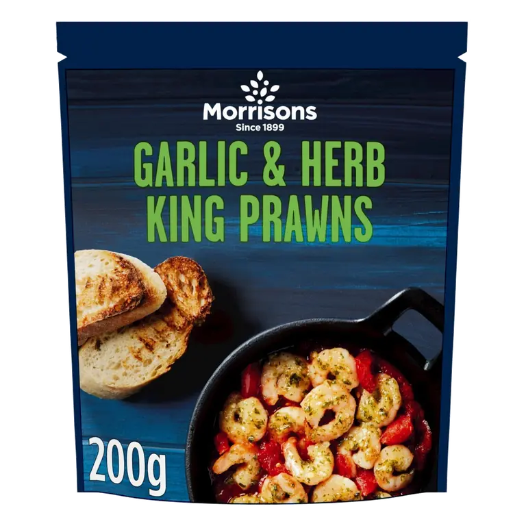 Garlic & Herb Prawns 200g
