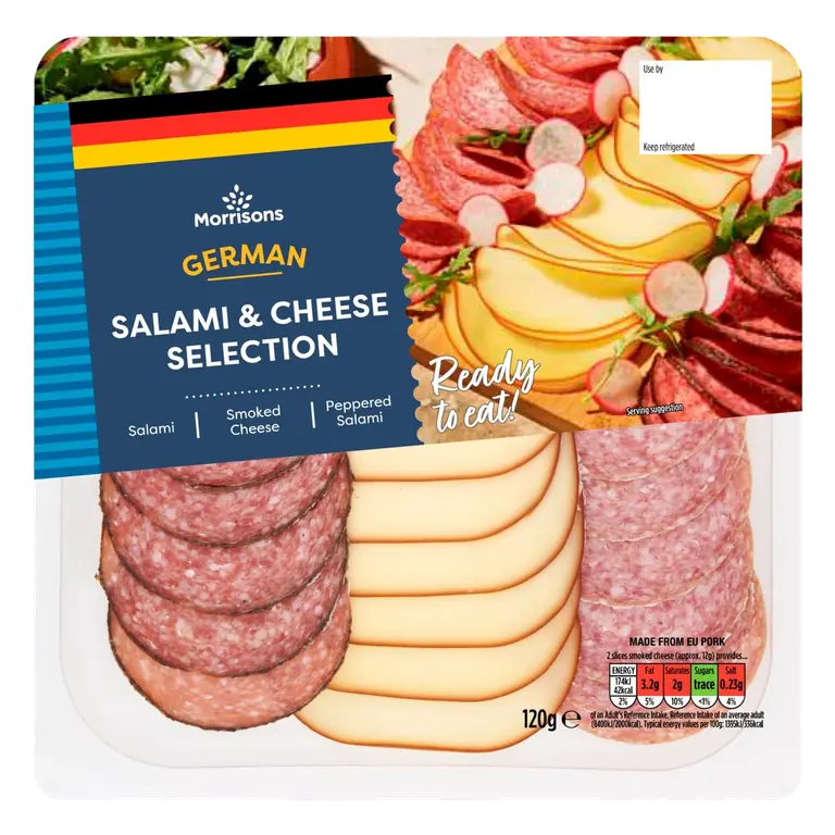 German Salami And Cheese Selection 120g