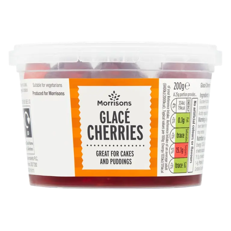 Glace Red Cherries