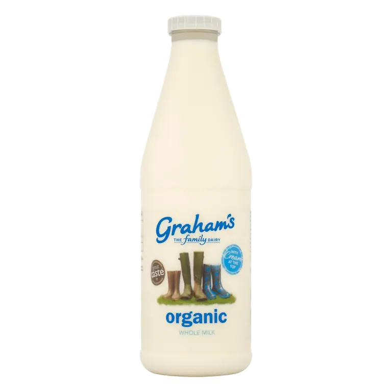 Graham's The Family Dairy Organic Whole Milk 1l