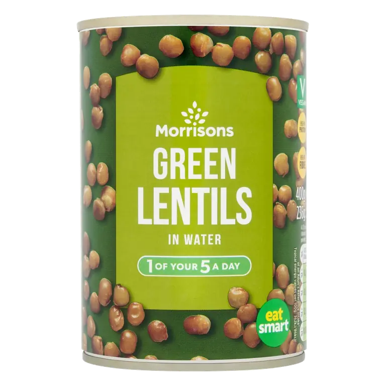 Green Lentils In Water
