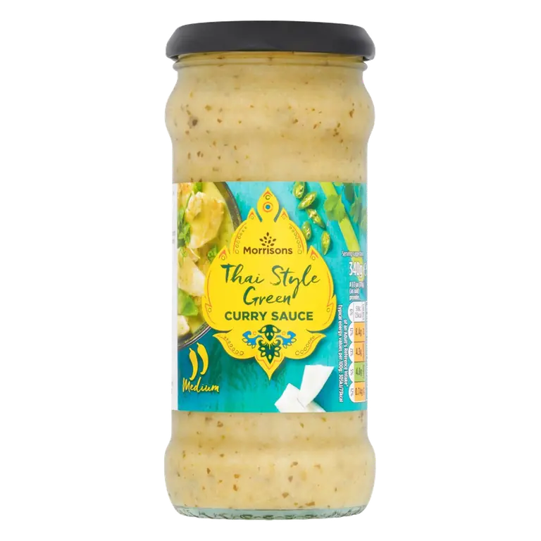Green Thai Style Green Curry Cooking Sauce 340g