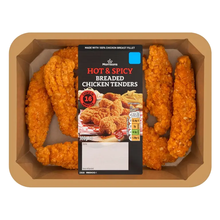 Hot & Spicy Breaded Chicken Tenders