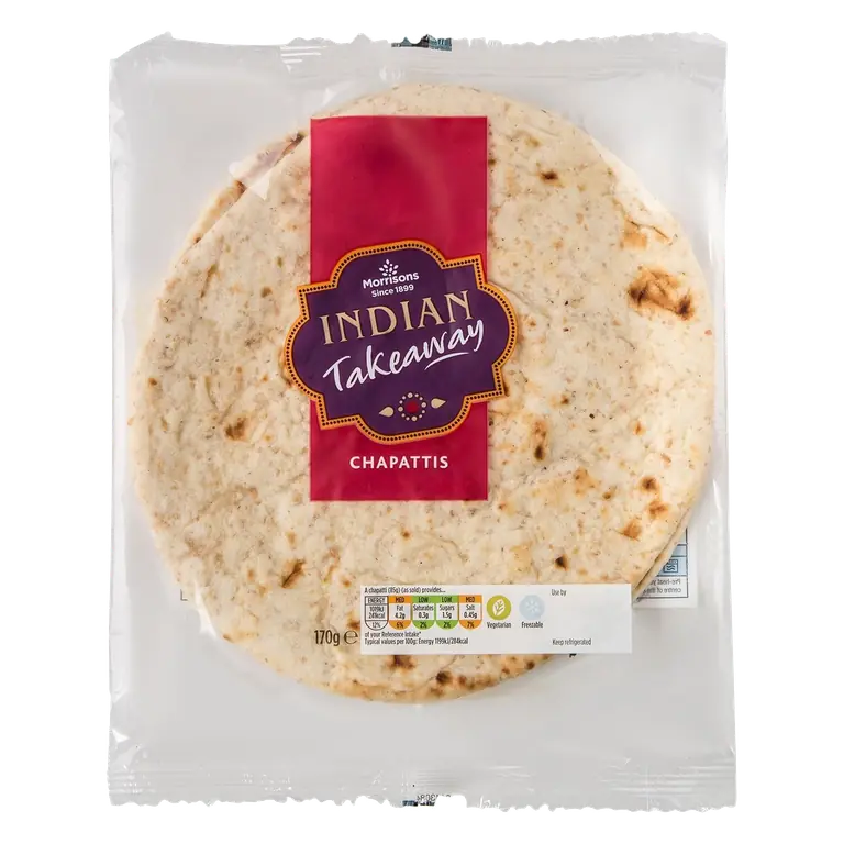 Indian Takeaway Chapattis