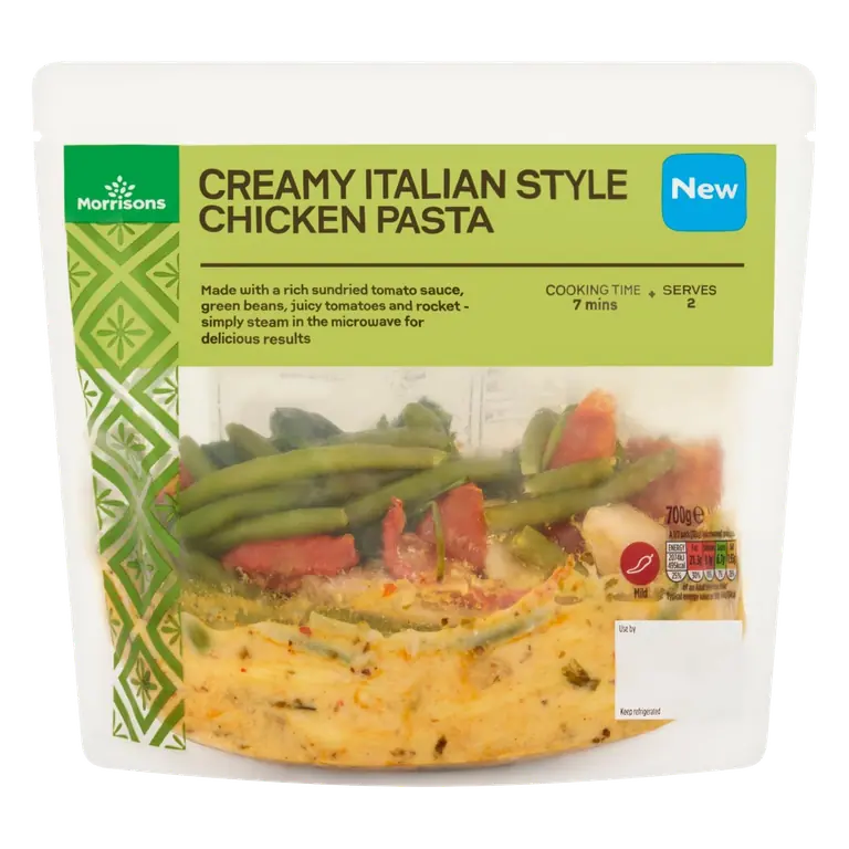 Italian Chicken Pasta Fresh Meal Bag for 2 700g