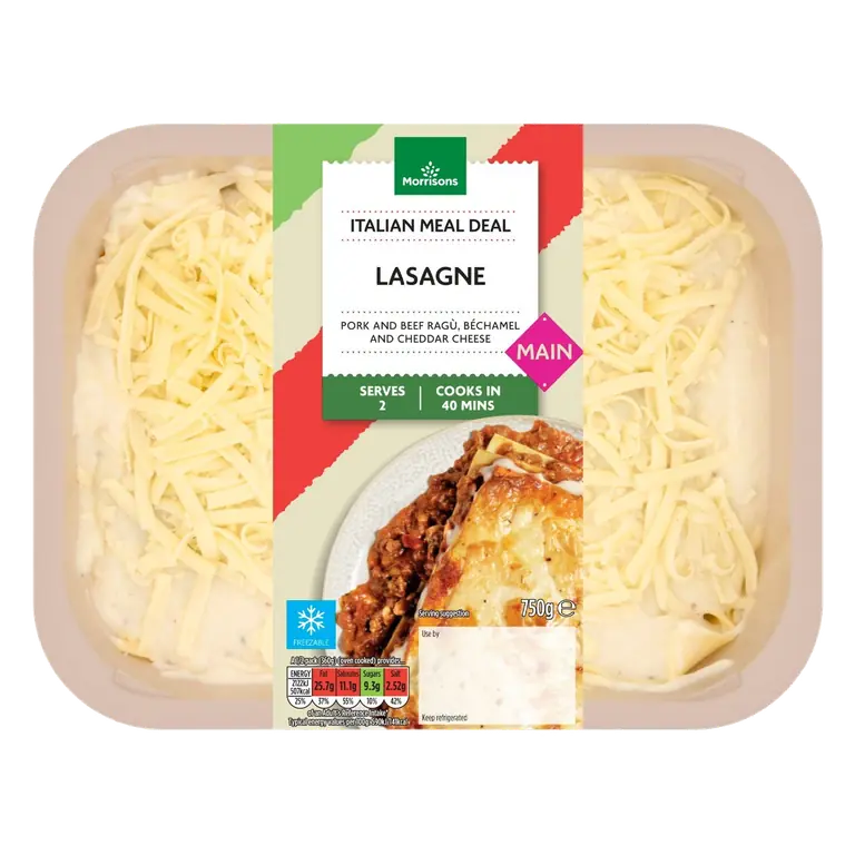 Italian Meal Deal Lasagne 750g