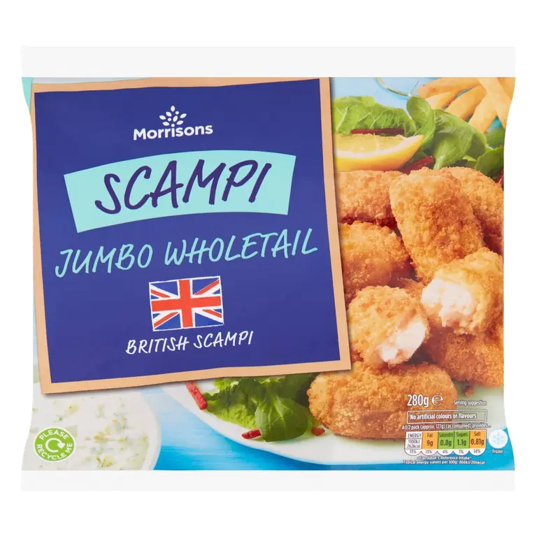 Jumbo Wholetail Scampi