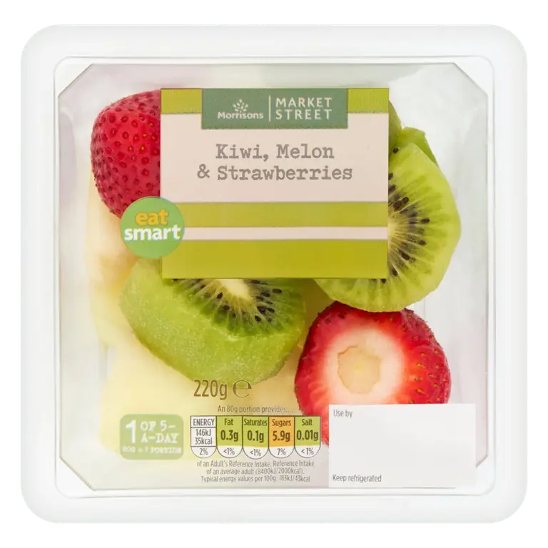 Kiwi, Strawberries & Melon 220g