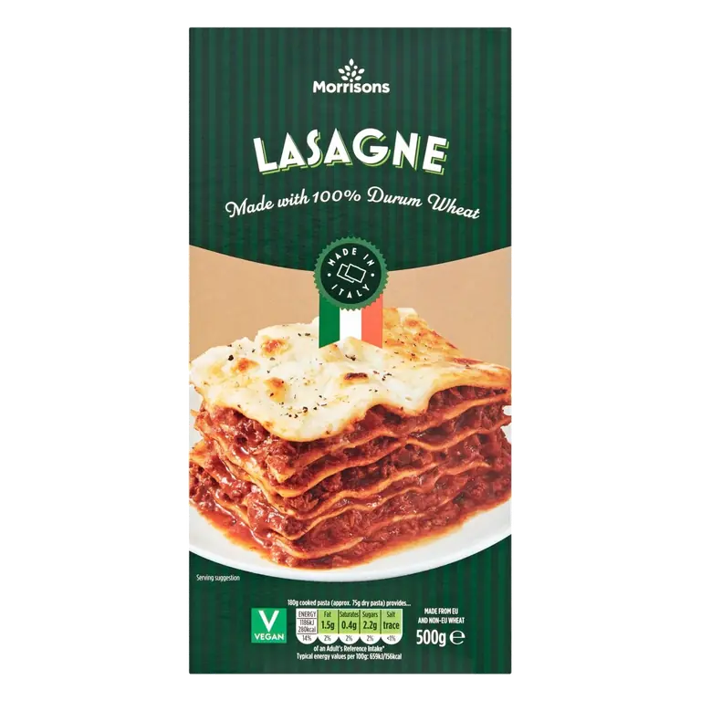 Lasagne Sheets