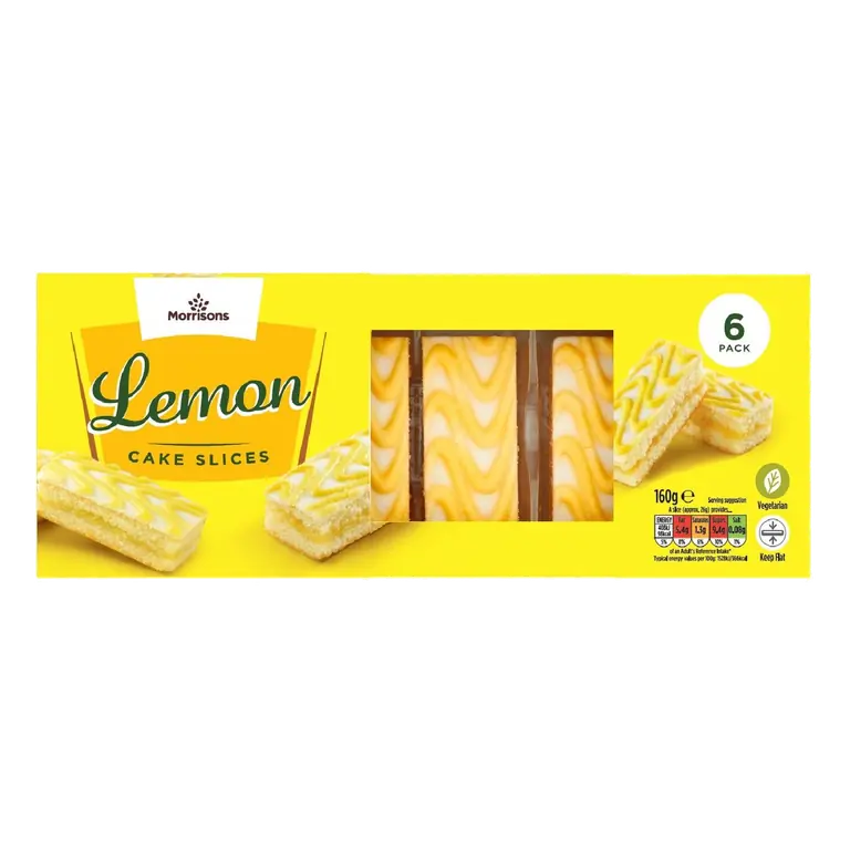 Lemon Cake Slices