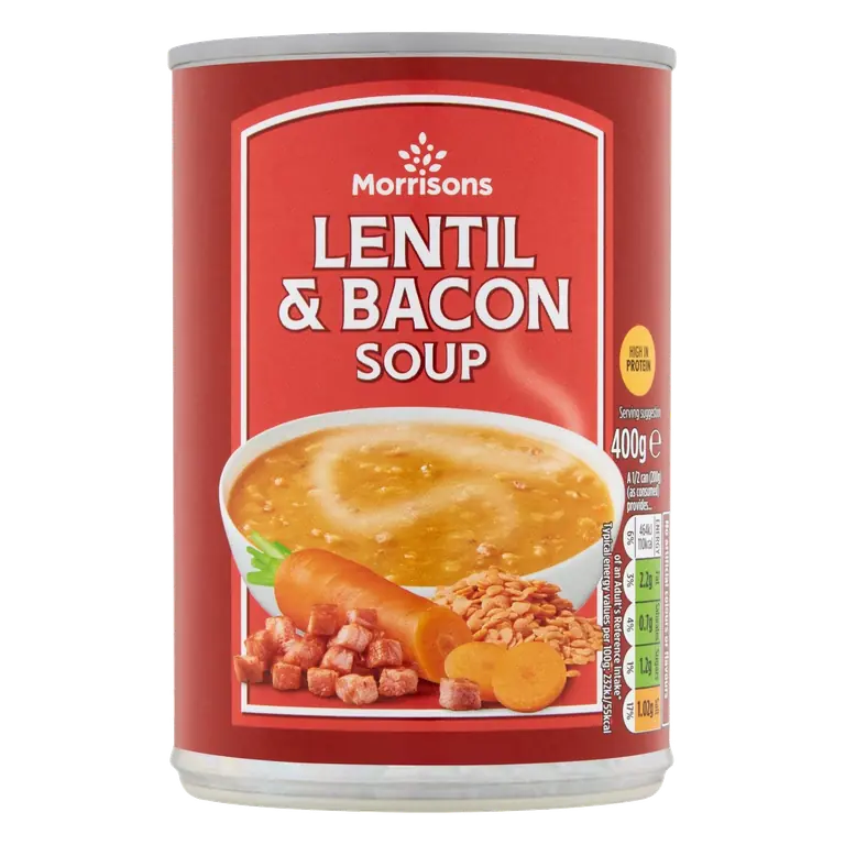 Lentil & Bacon Soup