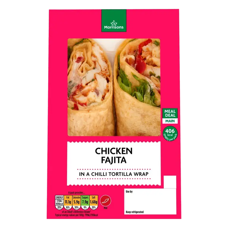Limited Edition Chicken Fajita Wrap