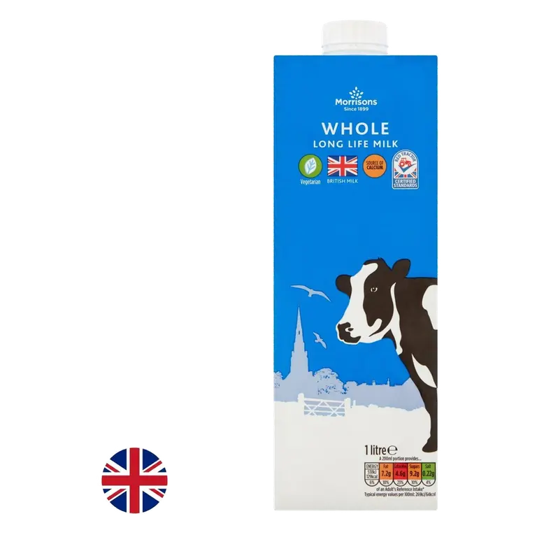 Long Life British Whole Milk