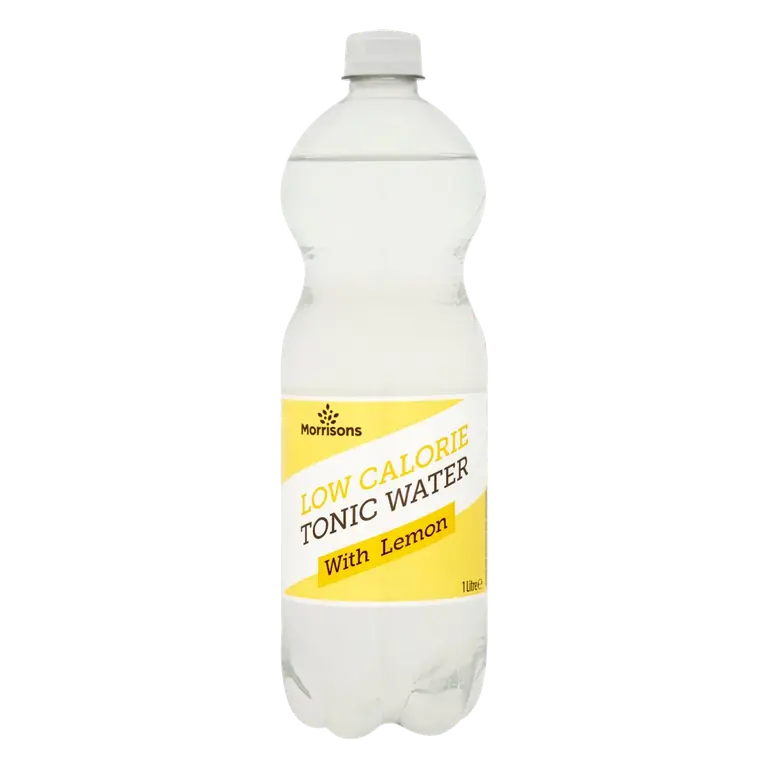 Low Calorie Tonic Water with Lemon