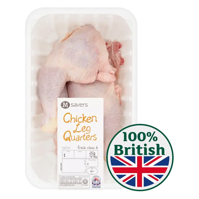 M savers British Chicken Leg Quarters