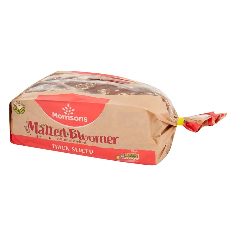 Malted Brown Thick Sliced Bloomer 800g