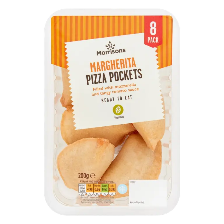 Margherita Pizza Pockets 8 Pack