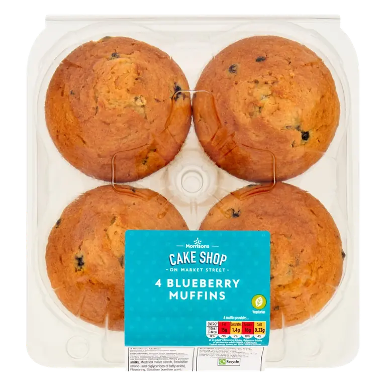 Market Street Blueberry Muffins
