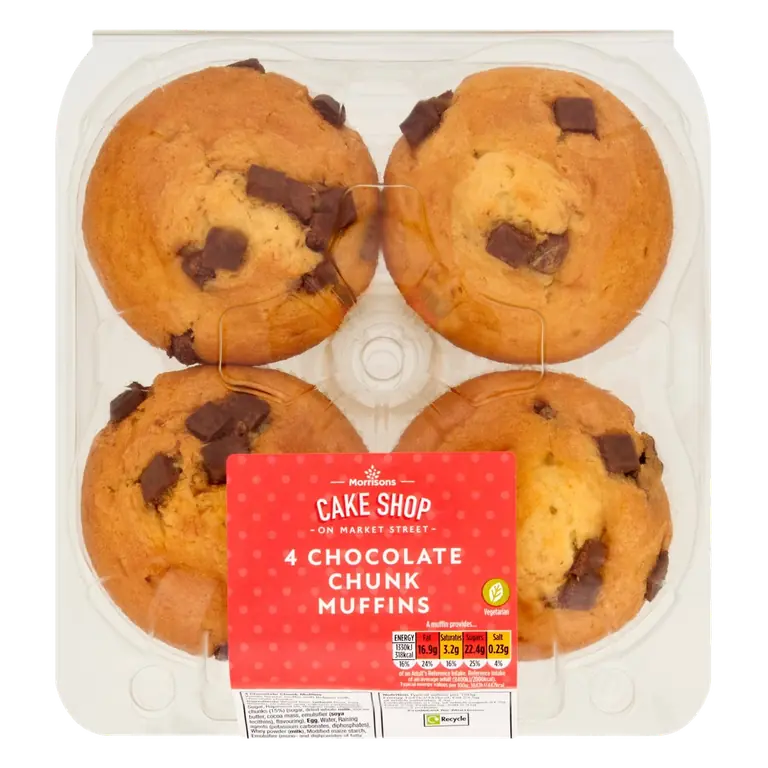 Market Street Chocolate Chunk Muffins
