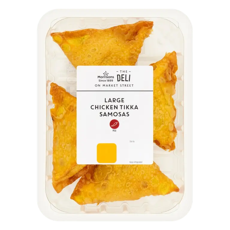 Market Street Deli Large Chicken Tikka Samosas