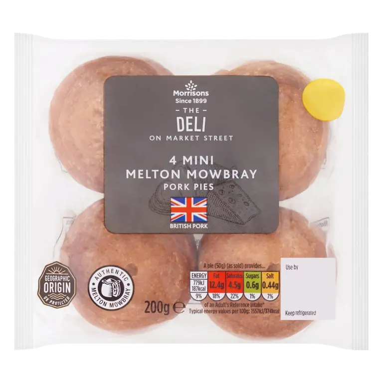 Market Street Deli Mini Melton Mowbray Pork Pies
