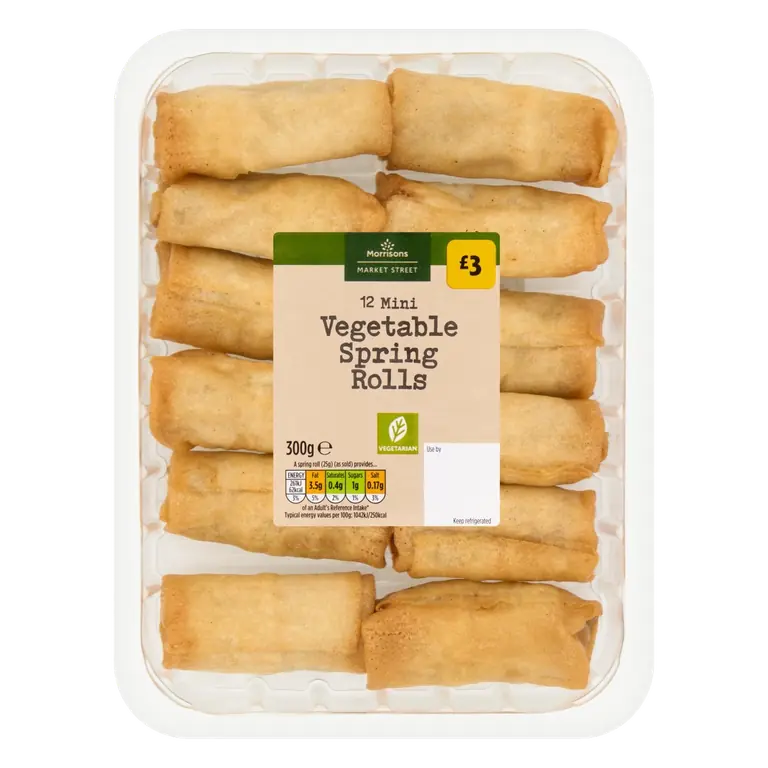 Market Street Deli Mini Vegetable Spring Rolls