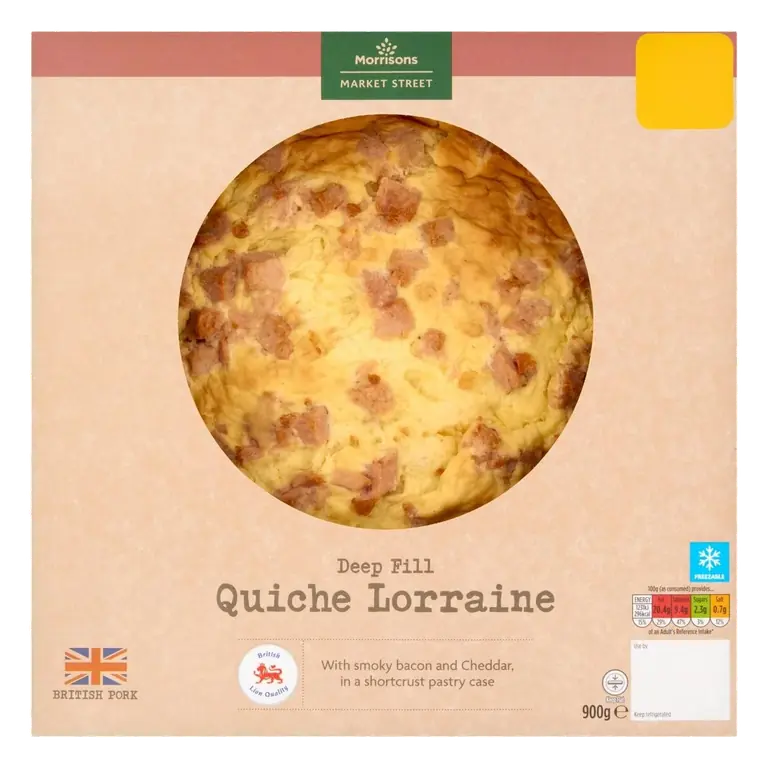 Market Street Deli Quiche Lorraine