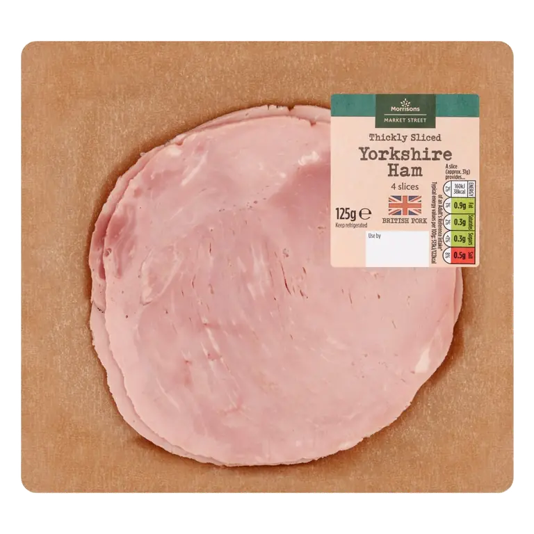 Market Street Deli Thickly Sliced Yorkshire Ham