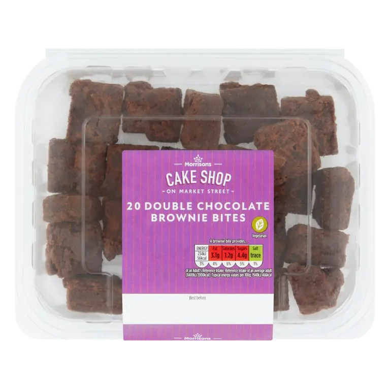 Market Street Double Chocolate Brownie Bites