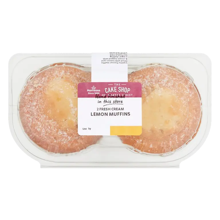 Market Street Fresh Cream Lemon Muffins