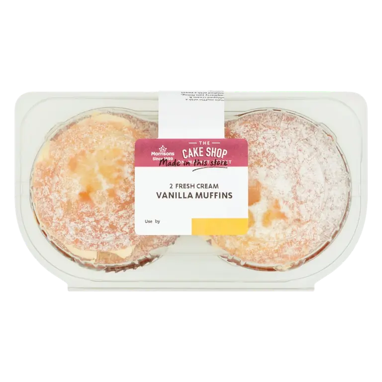 Market Street Fresh Cream Vanilla Muffins