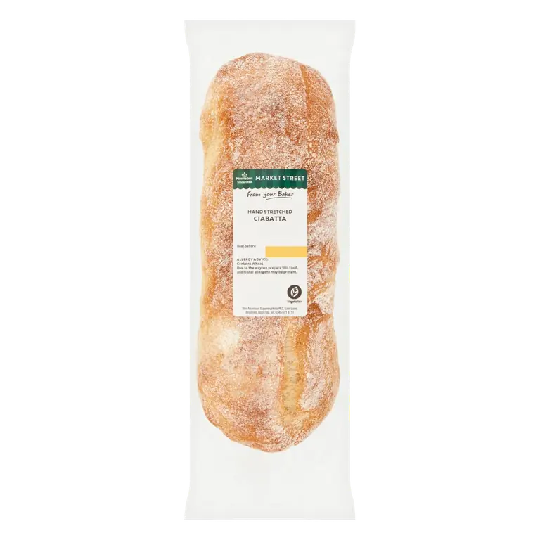 Market Street Hand Stretched Ciabatta