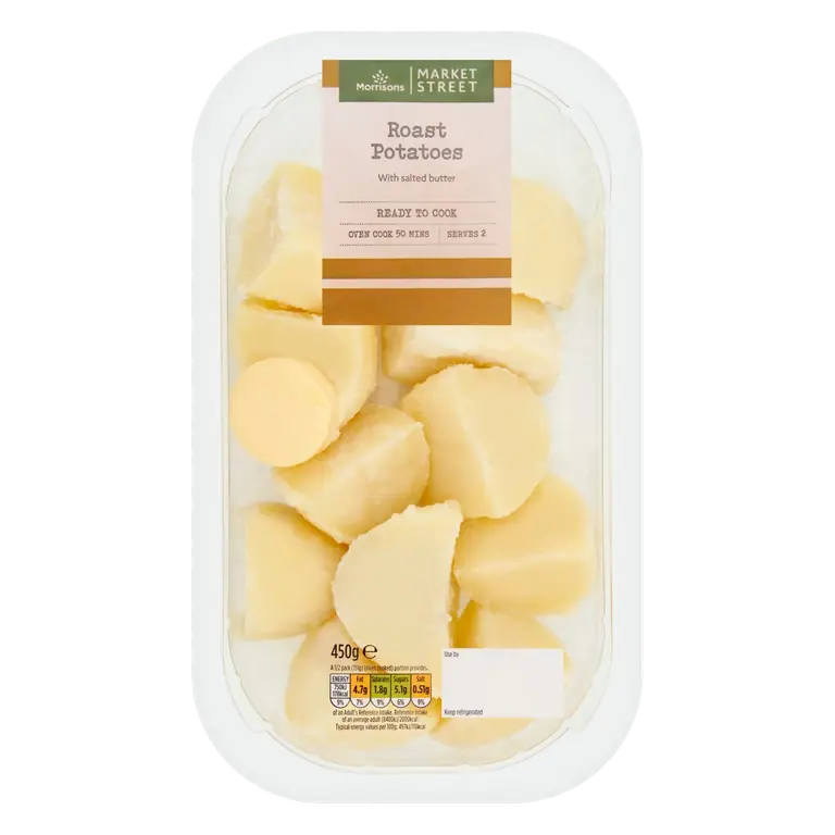 Market Street Roast Potatoes with Salted Butter 450g