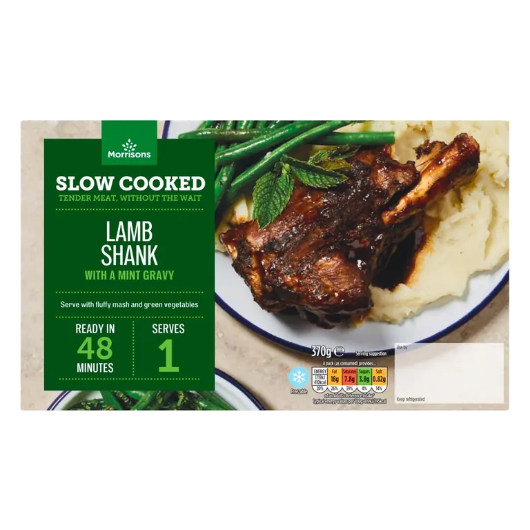Market Street Slow Cooked Lamb Shank with a Mint Gravy 370g