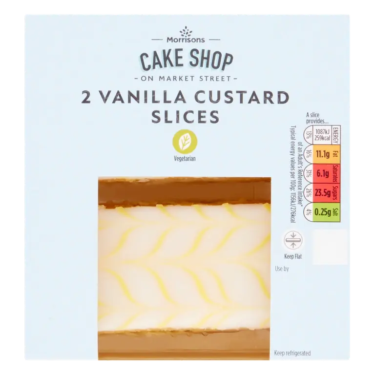 Market Street Vanilla Custard Slices