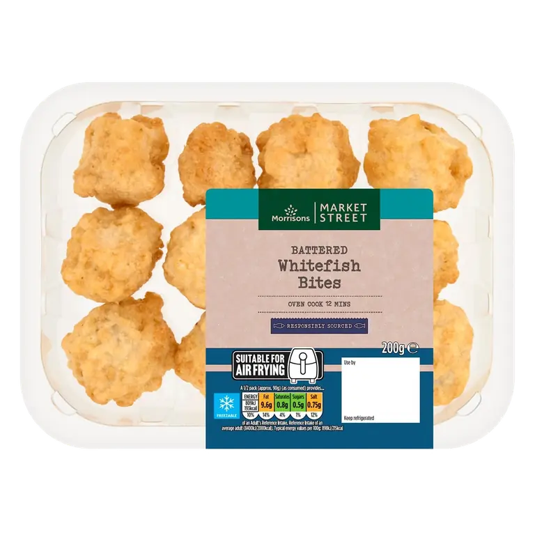 Market Street Whitefish Bites 200g