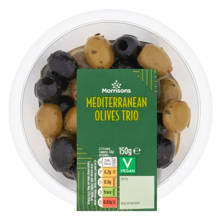 Mediterranean Olive Trio 150g