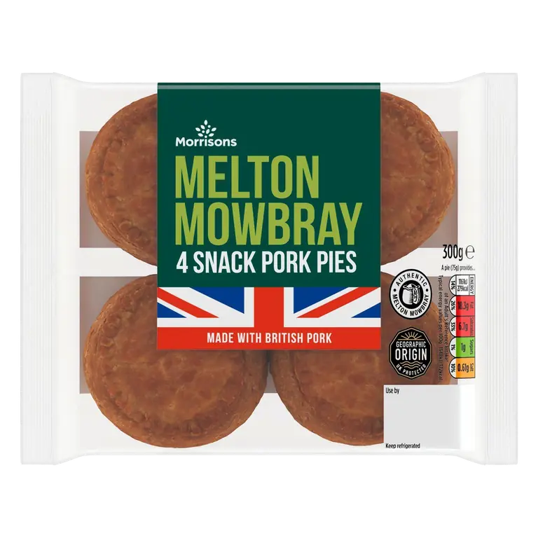 Melton Mowbray Snack Pork Pies