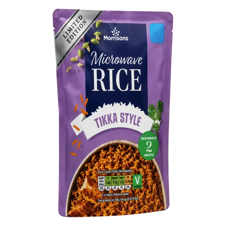 Microwave Tikka Rice 250g