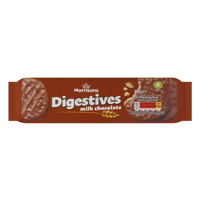 Milk Chocolate Digestives 300g