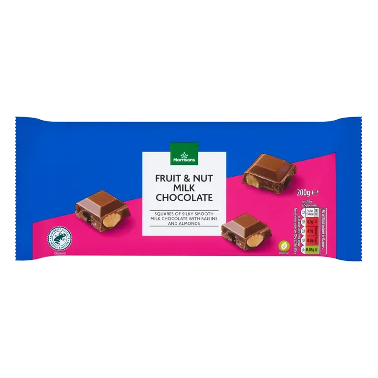 Milk Chocolate Fruit & Nut