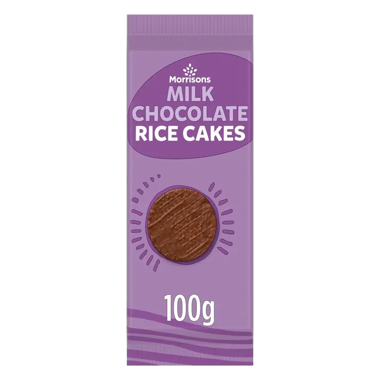 Milk Chocolate Rice Cakes 100g